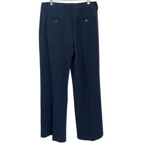 Chicos wide leg‎ trousers  navy, flat front  sz2 NWOT work